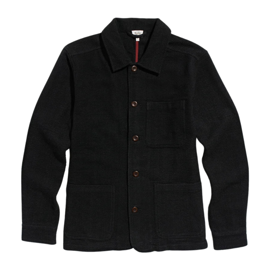 Studio Chore Coat - Washed Black