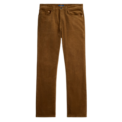 Hampton Straight Stretch 5-Pocket Corduroy - Sepia