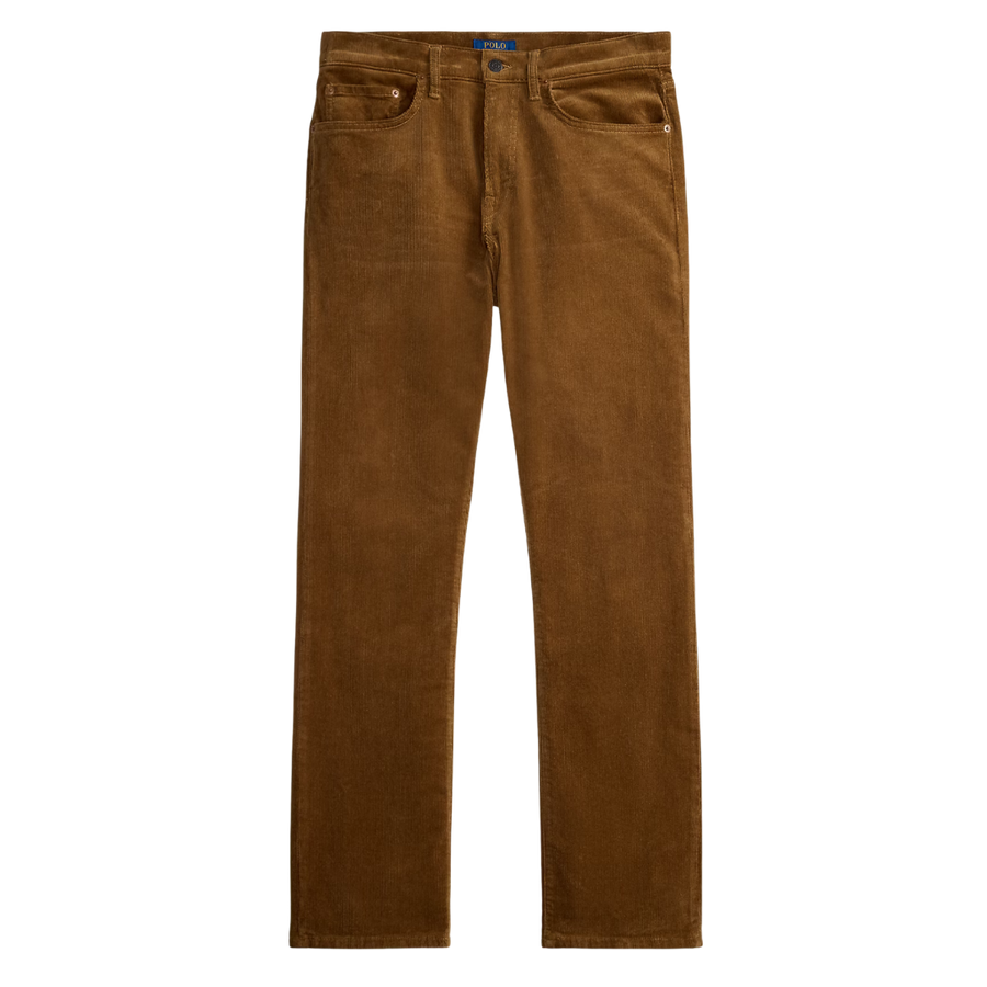 Hampton Straight Stretch 5-Pocket Corduroy - Sepia