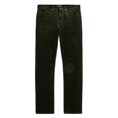 Hampton Straight Stretch 5-Pocket Corduroy - Estate Olive