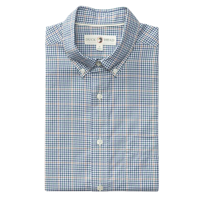 Cotton Twill Sport Shirt - Midnight Teal