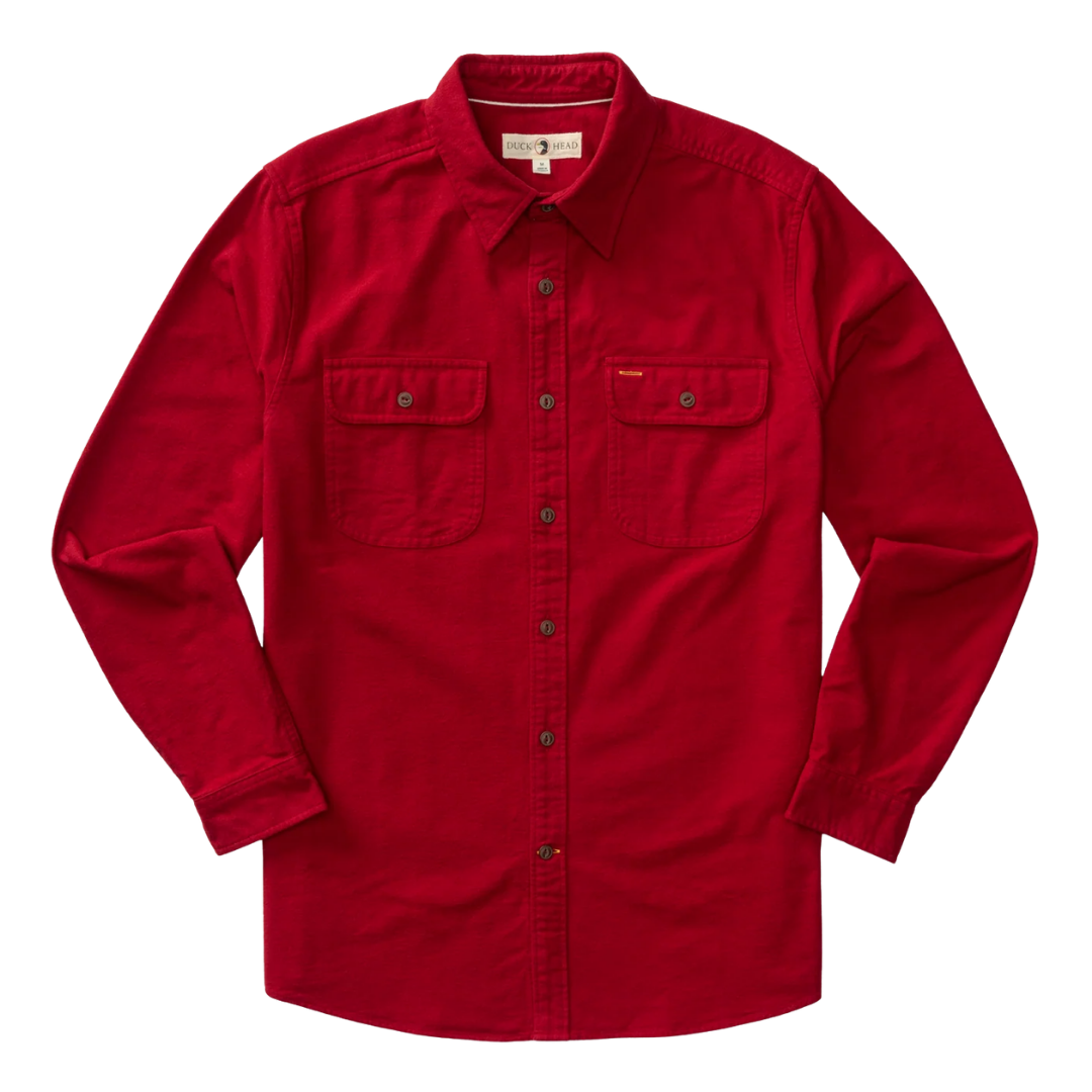Moleskin Work Shirt - Rio Red
