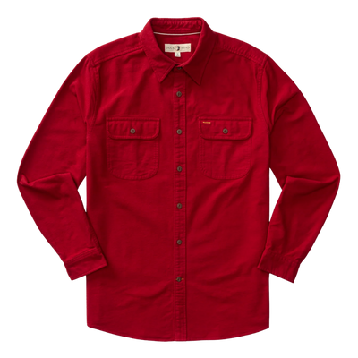 Moleskin Work Shirt - Rio Red