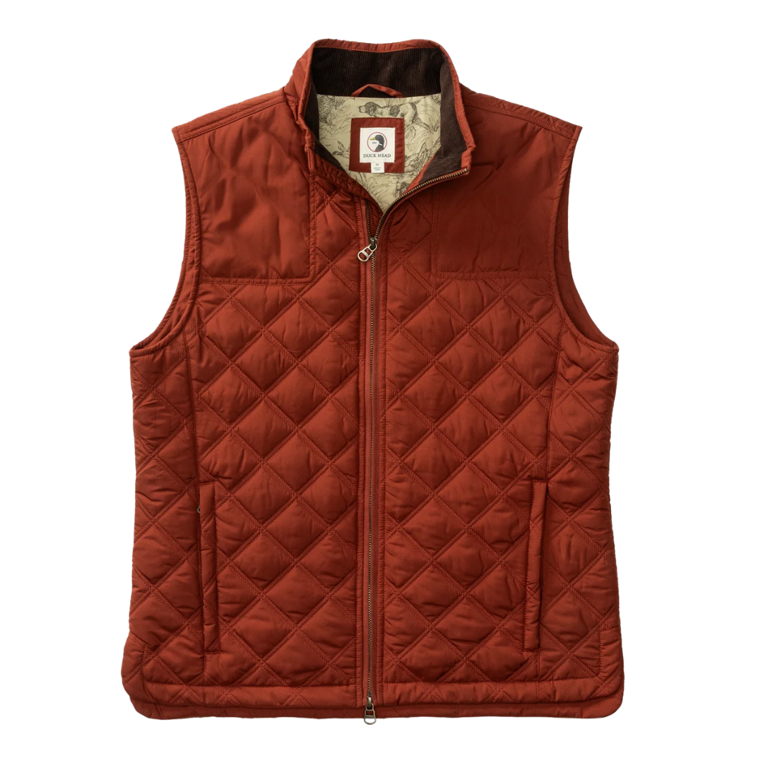 Fremont Sport Performance Quilted Vest - Brandy