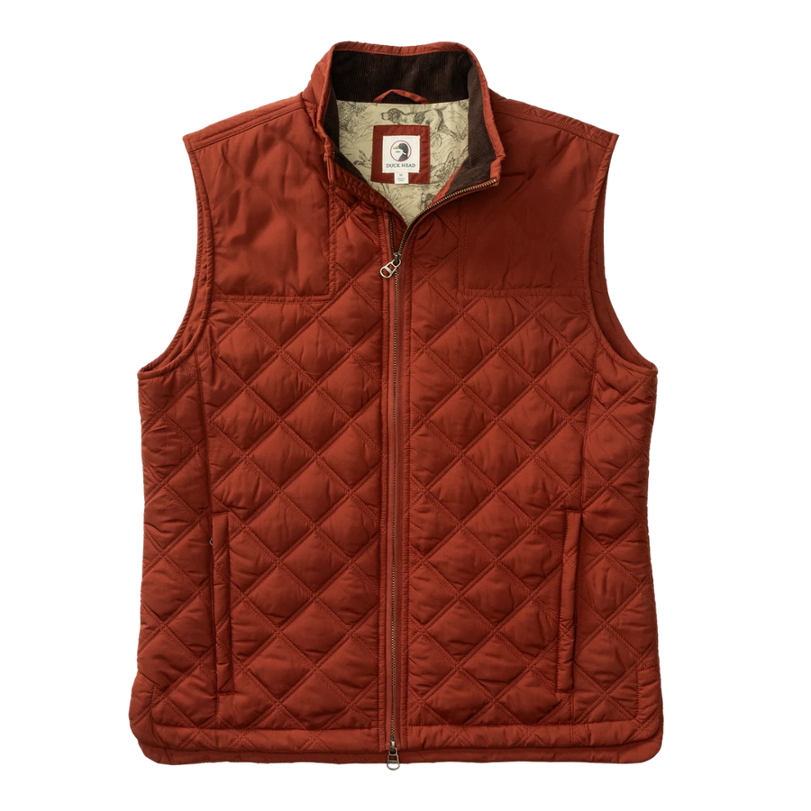 Fremont Sport Performance Quilted Vest - Brandy