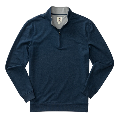Dunmore Performance Qtr. Zip Pullover - Royal Navy