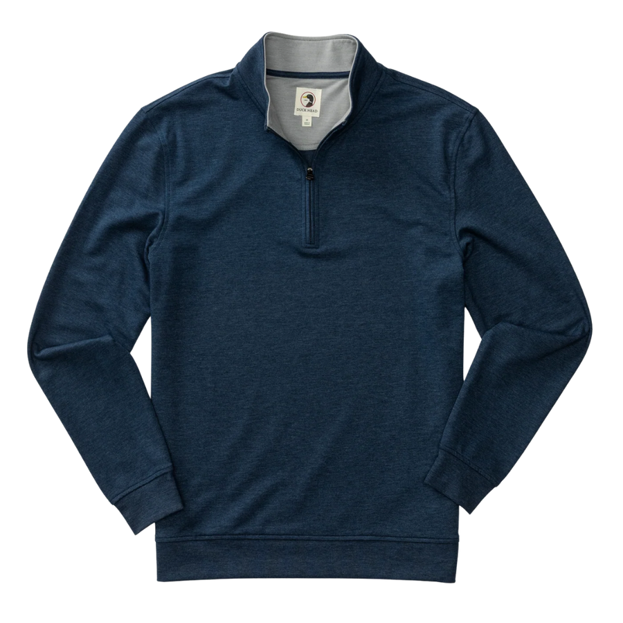 Dunmore Performance Qtr. Zip Pullover - Royal Navy