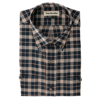 Dixon Brushed Cotton Twill Shirt - Hearth
