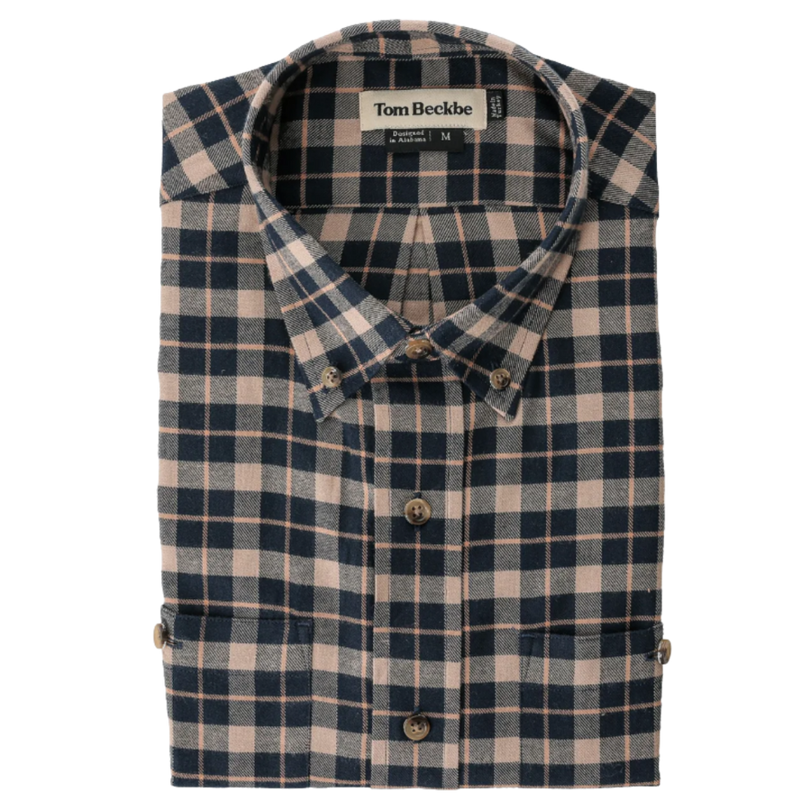 Dixon Brushed Cotton Twill Shirt - Hearth