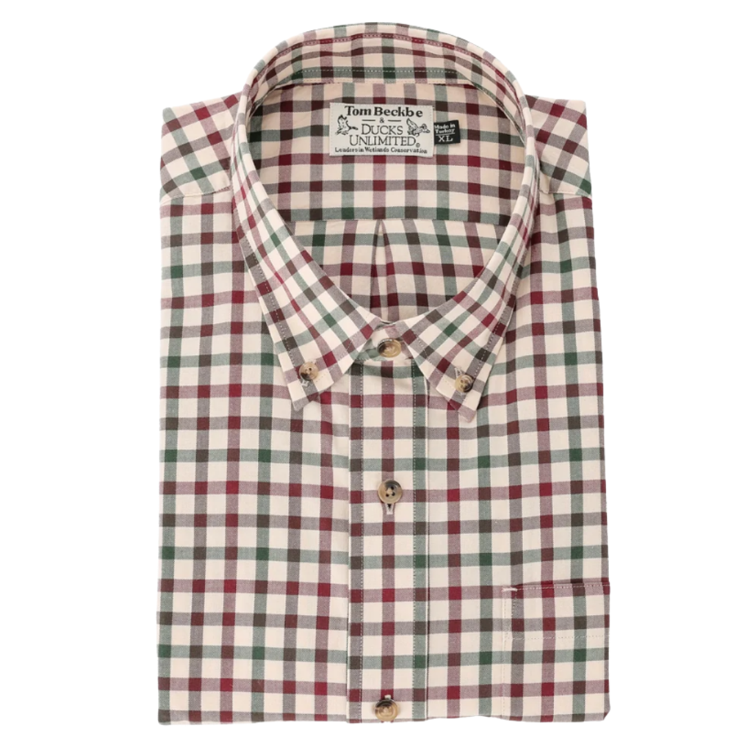 Knapp Cotton Twill Shirt - Bog