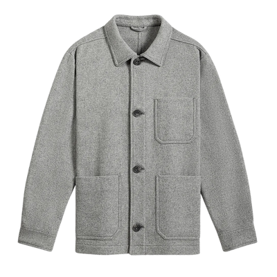 Remi Tweedy Jacket - Light Grey Heather