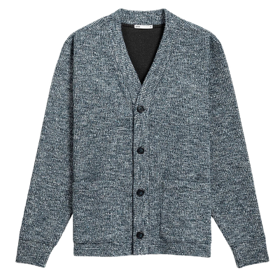 Byron Cloud-Knit Cardigan - Navy