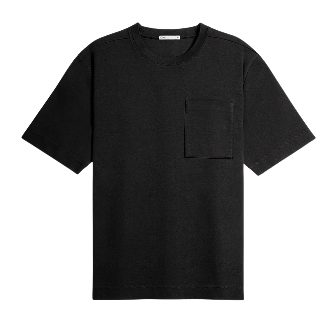 Baseile Pocket T-Shirt - Black
