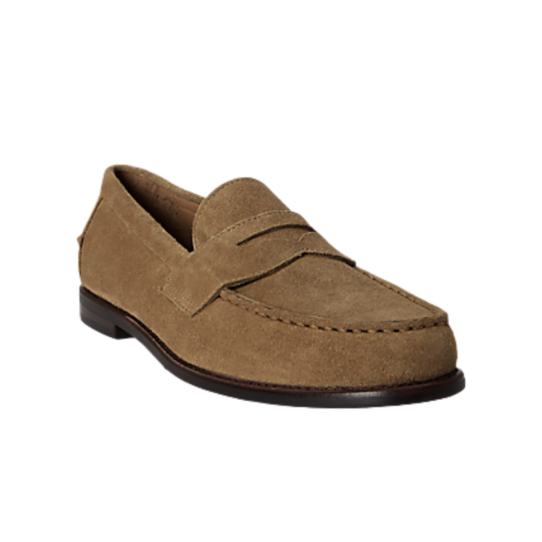 Alston Suede Penny Loafer - Desert Tan