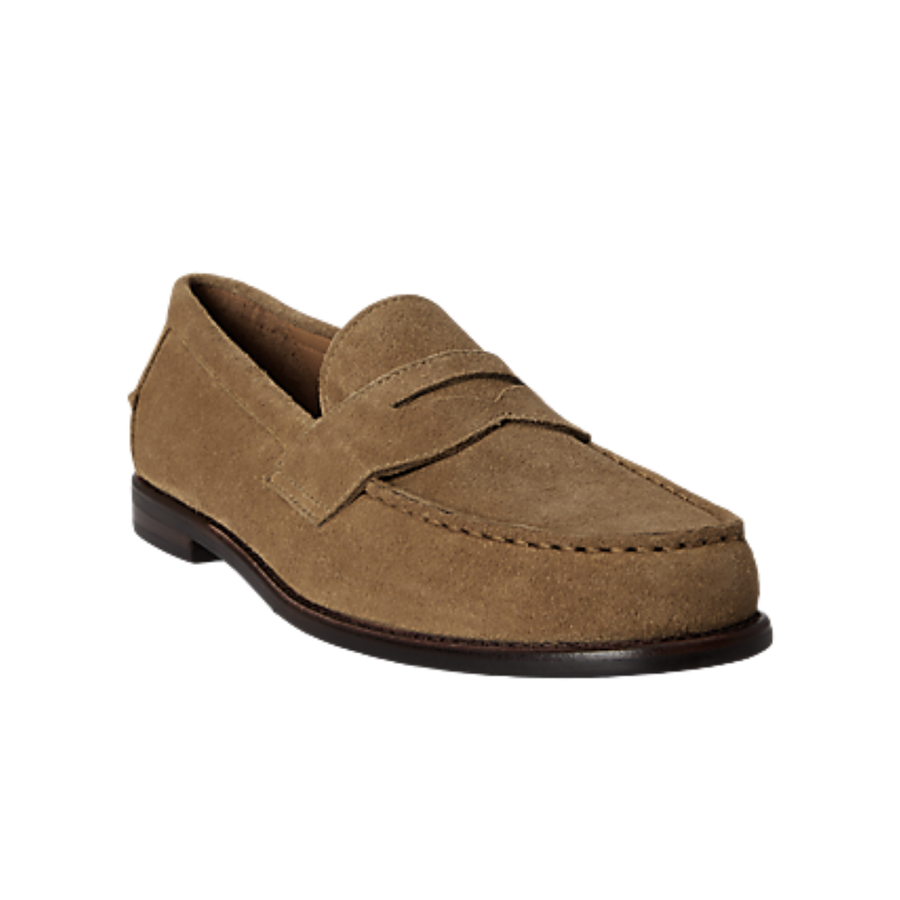 Alston Suede Penny Loafer - Desert Tan