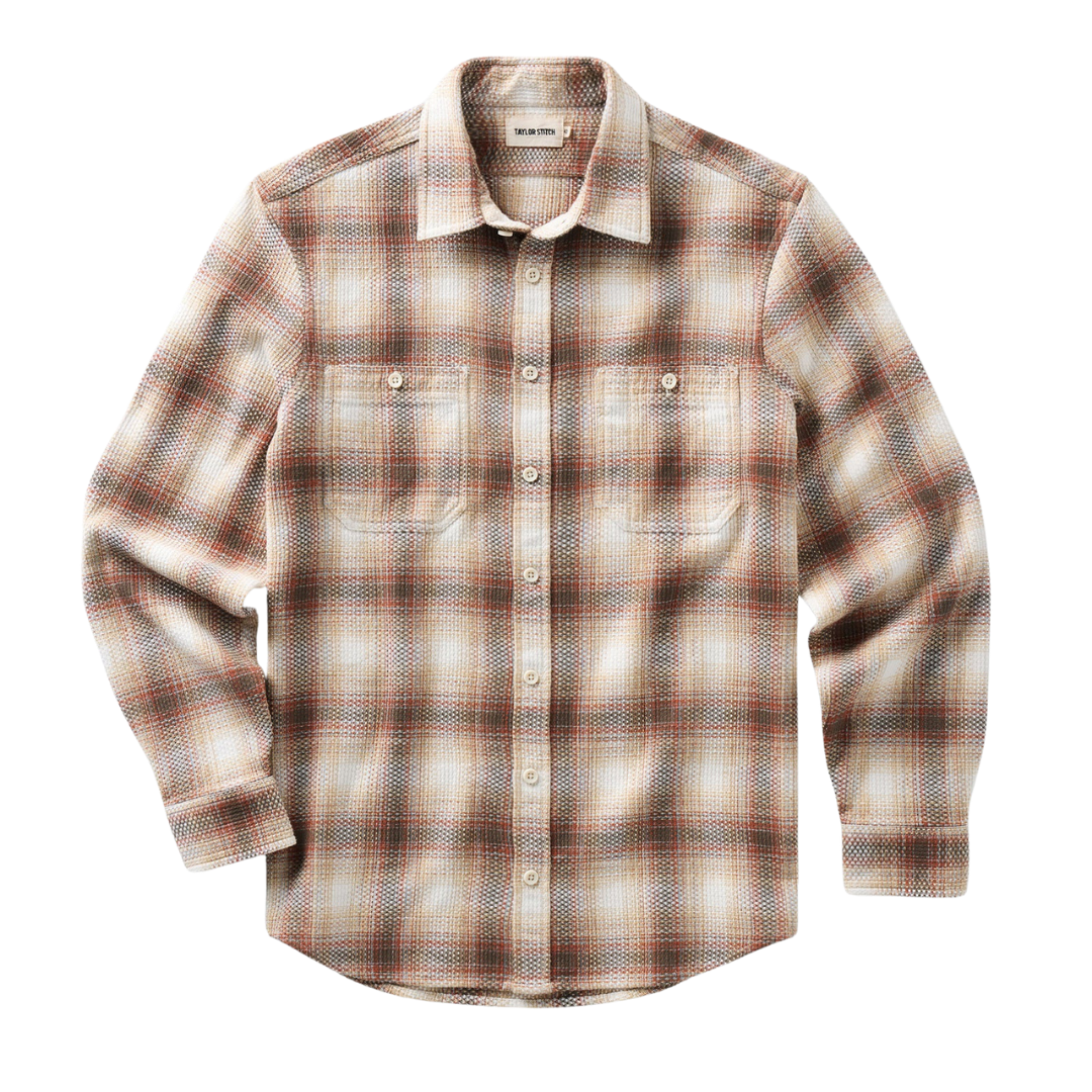 Utility Shirt - Seaside Check Sashiko