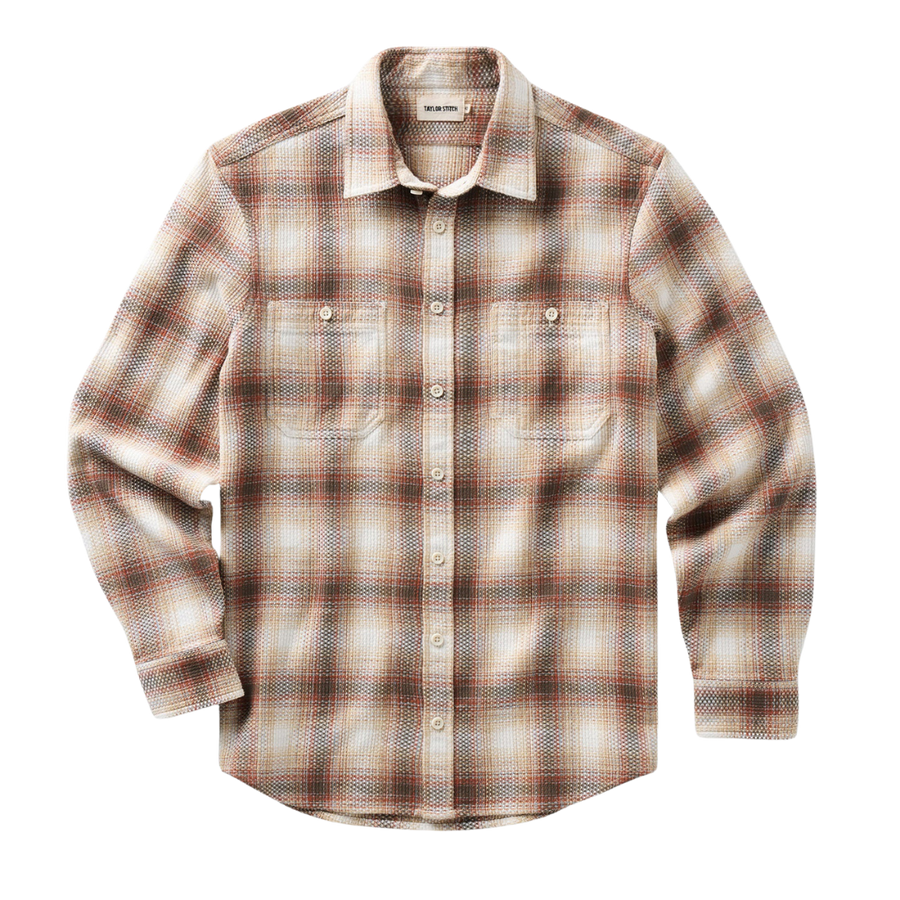 Utility Shirt - Seaside Check Sashiko