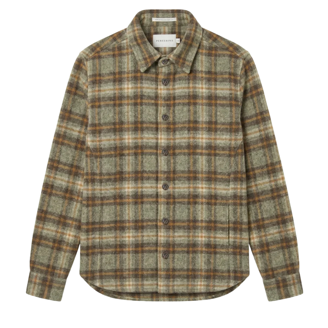 Wool Overshirt - Field
