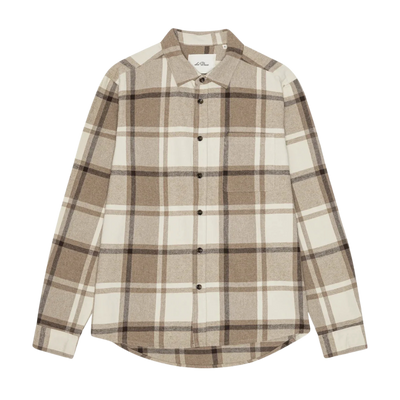 Check Flannel Shirt - Caribou