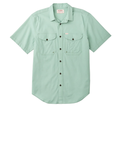 Twin Lakes Short Sleeve Sport Shirt - Granite Green