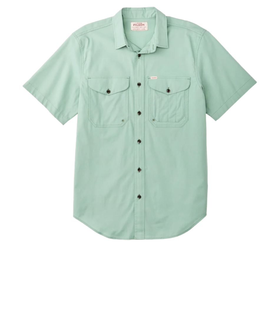 Twin Lakes Short Sleeve Sport Shirt - Granite Green