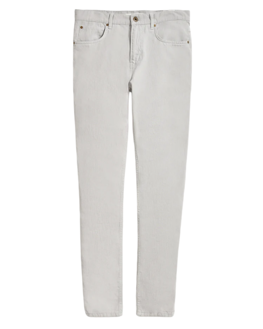 Cotton Linen 5-Pocket Pant - Quarry
