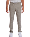 Downing Pants - slim - Grey Tan Cream Seersucker