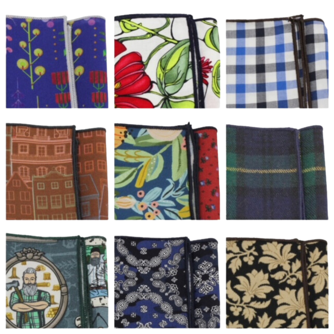 Fine & Dandy Handkerchief / Pocket Square