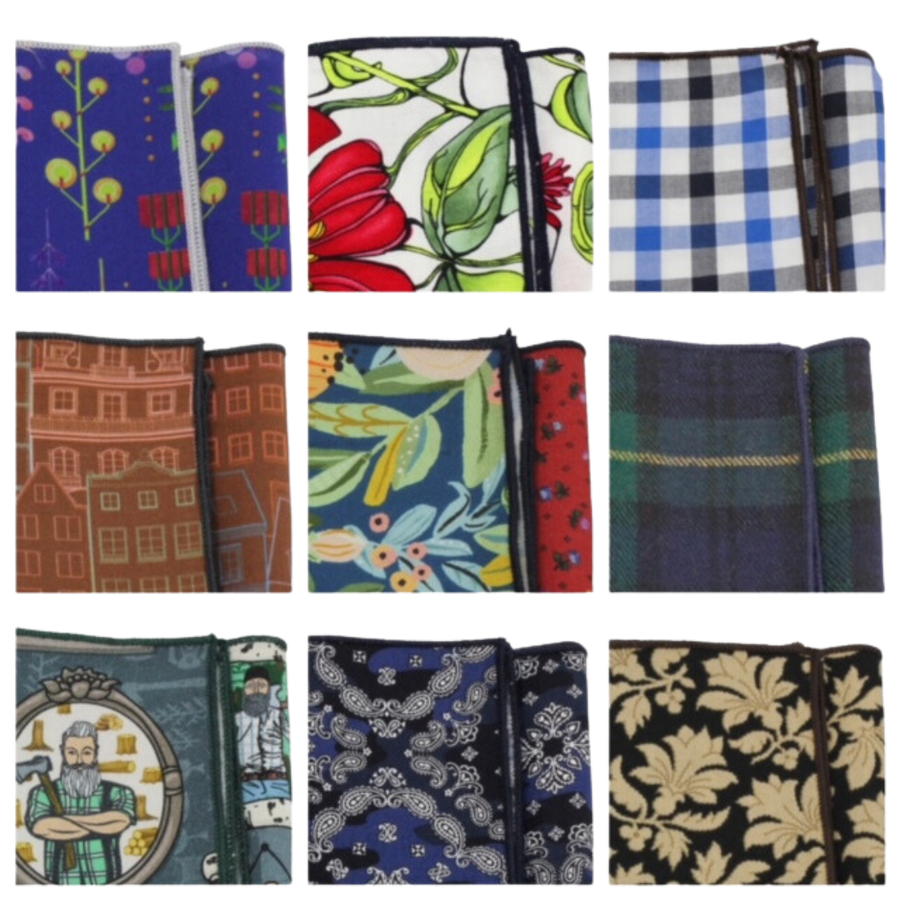 Fine & Dandy Handkerchief / Pocket Square