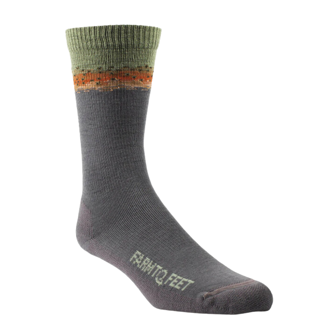 Missoula Crew Sock - Rainbow Trout