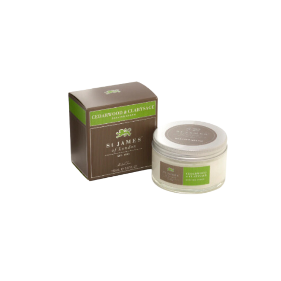 Cedarwood & Clarysage - Shave Cream Jar