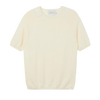 Knitted T-Shirt - Light Cream