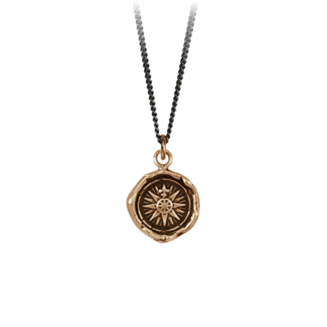 Bronze Talisman Necklace - Direction