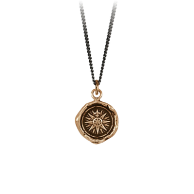 Bronze Talisman Necklace - Direction