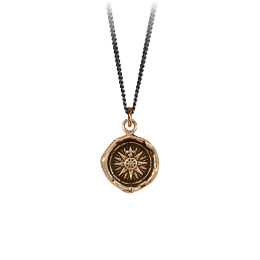Bronze Talisman Necklace - Direction