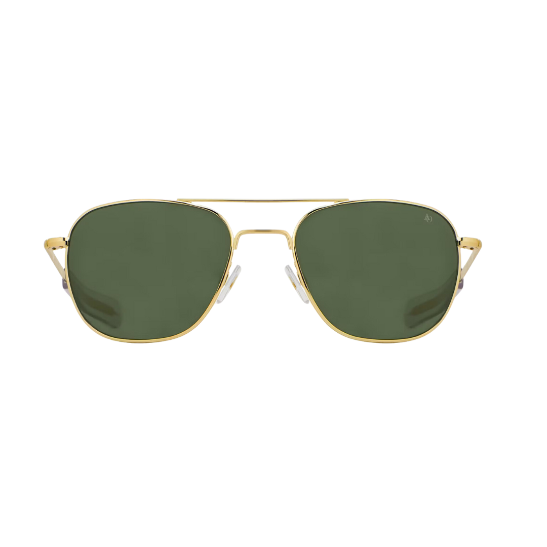Original Pilot - Size 57 - Gold w/ Green Lens