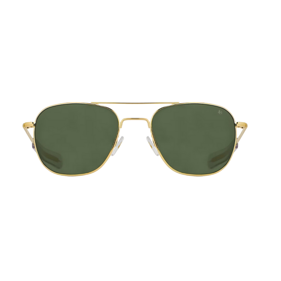 Original Pilot - Size 57 - Gold w/ Green Lens