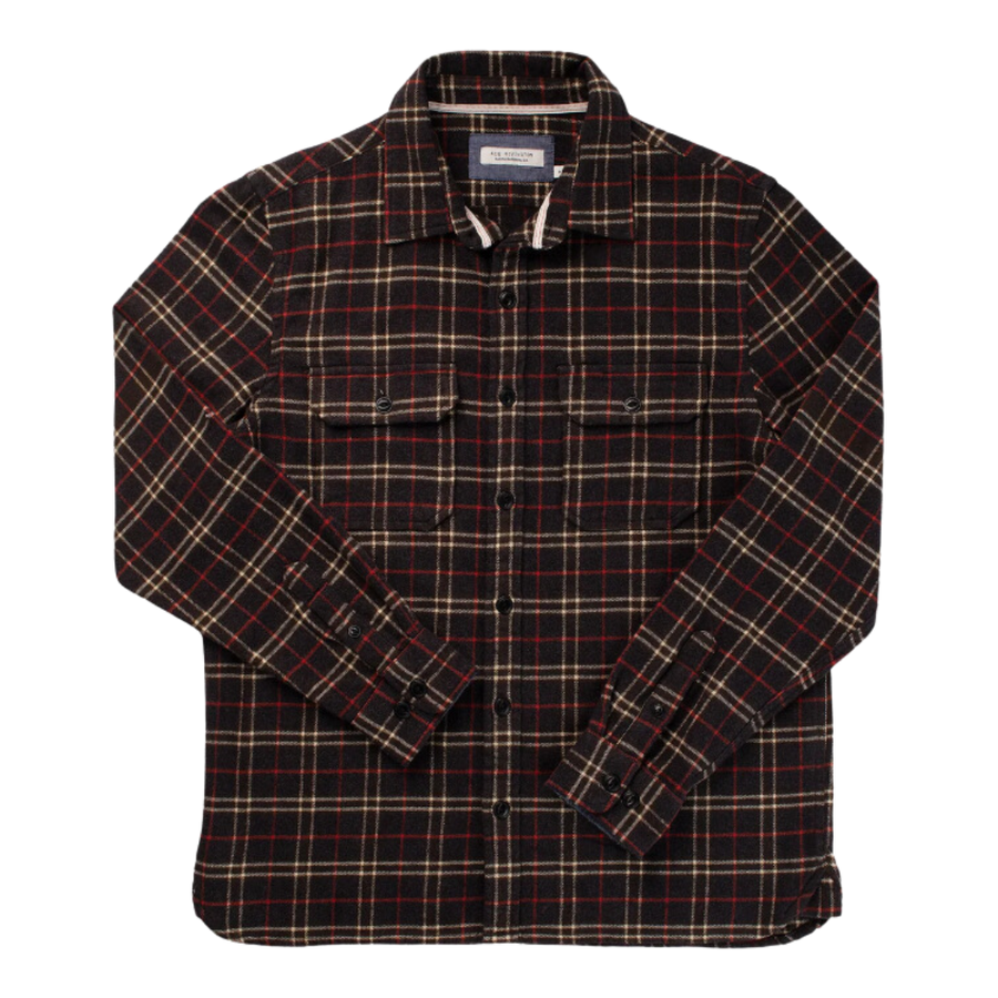 Winter Flannel Utility Shirt - Fall Nights