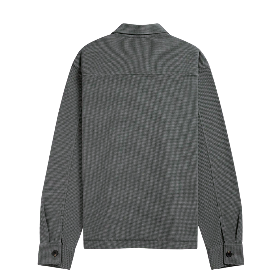 Beacon Waffle Long Sleeve Shirt - Castor Gray