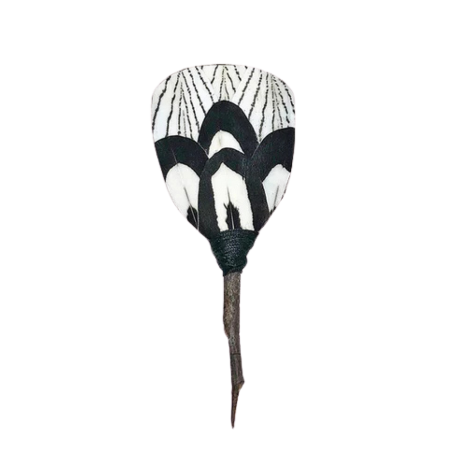 Connecticut Lapel Pin - Pheasant Feathers