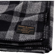 Filson Mackinaw Blanket - Gray & Black