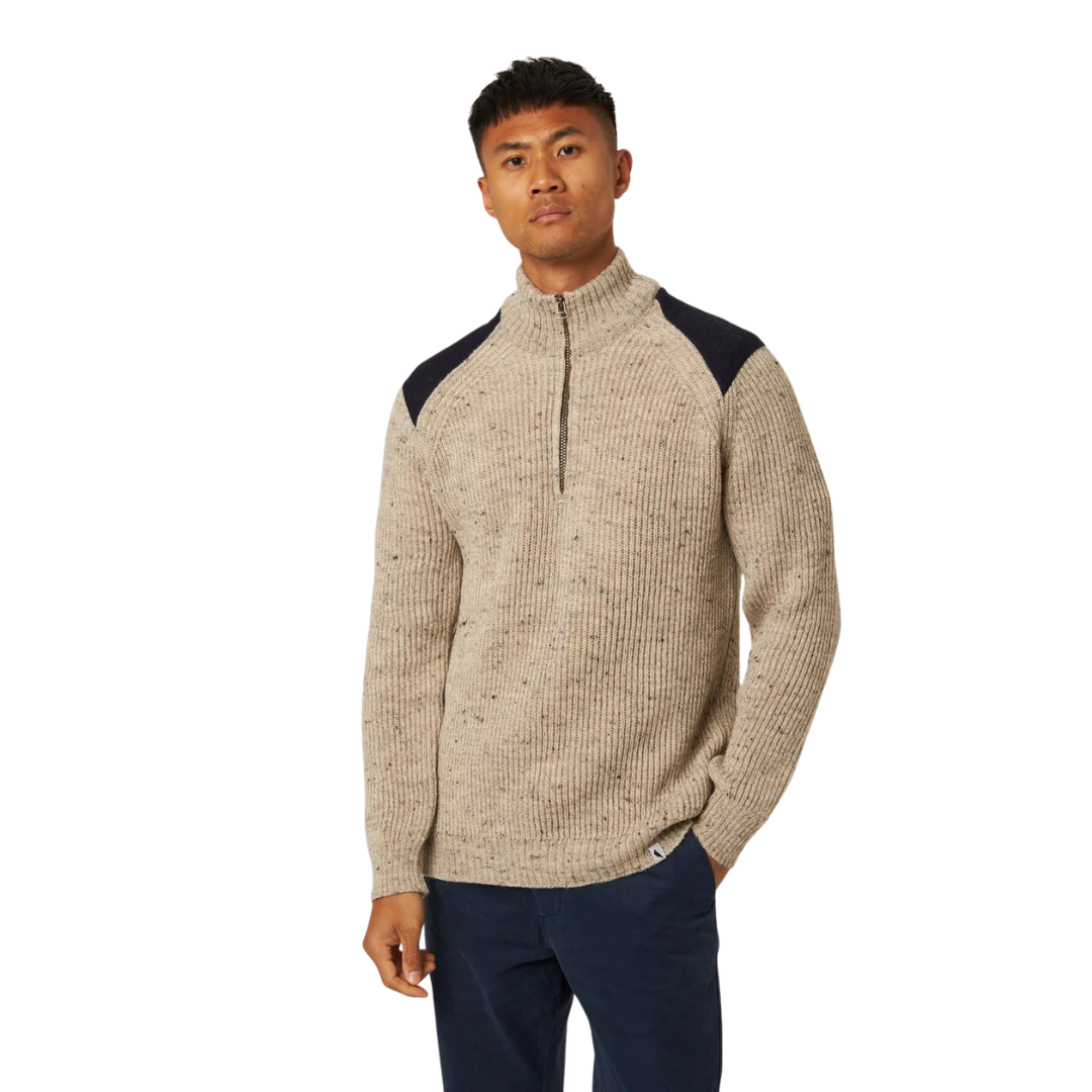 Bexley Quarter Zip Sweater - Skiddaw