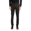 Downing Pants - Green Charcoal Plaid