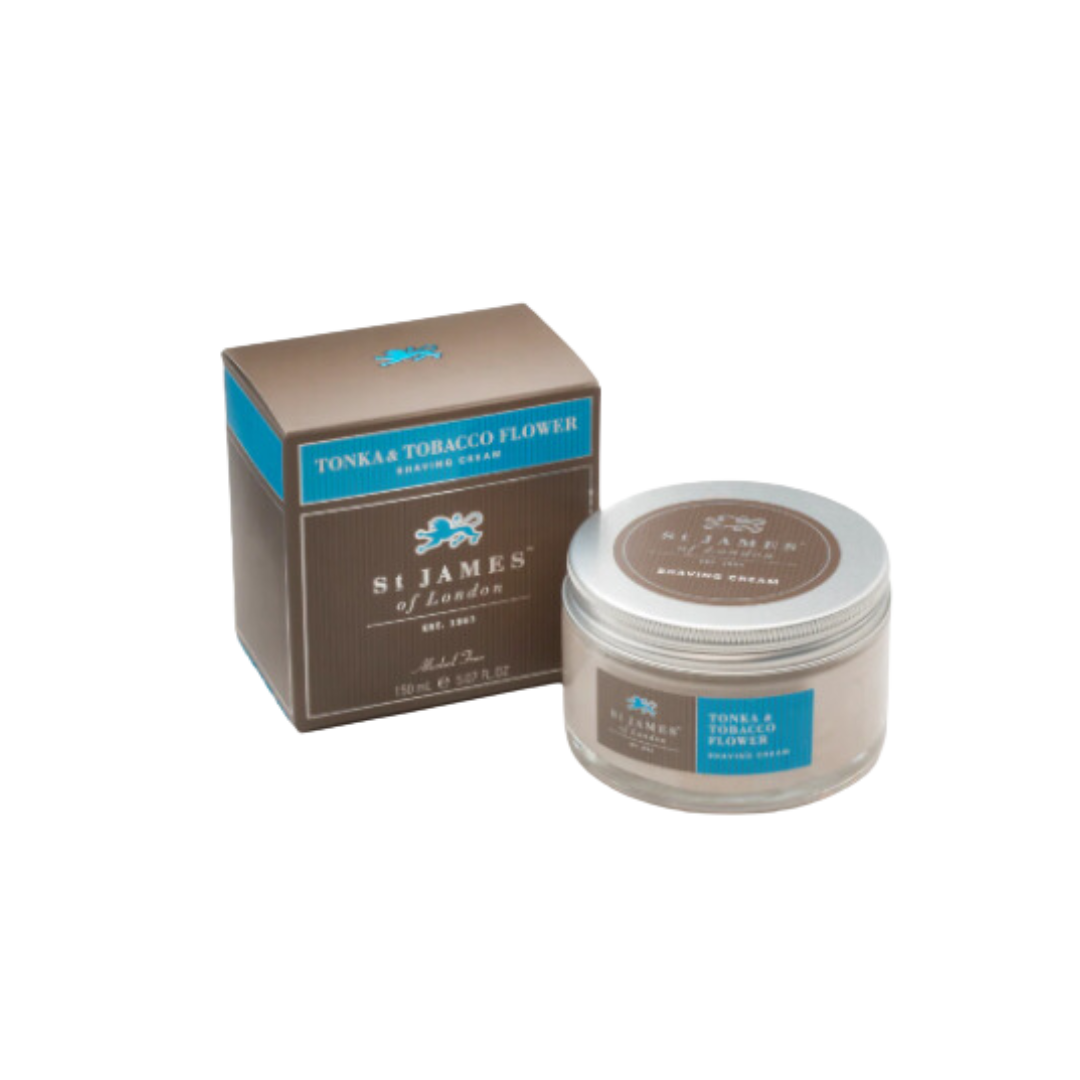 Tonka & Tobacco Flower - Shave Cream Jar