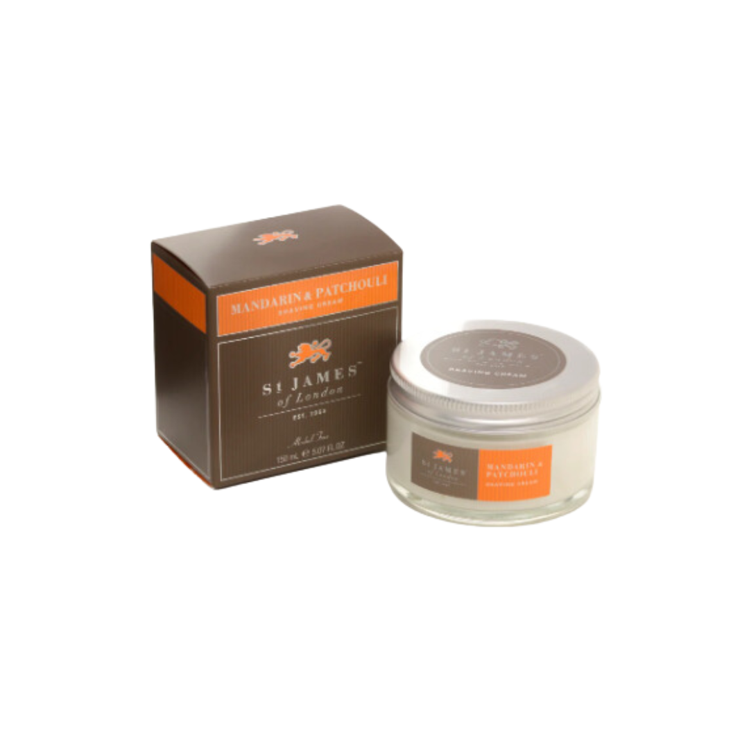 Mandarin & Patchouli - Shave Cream Jar