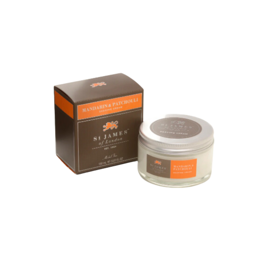 Mandarin & Patchouli - Shave Cream Jar
