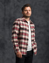 Winter Flannel Utility Shirt - Spanish Tile