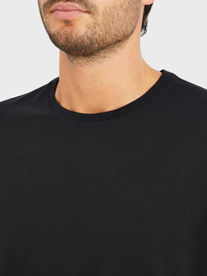 Village Crew Neck Tee - Black