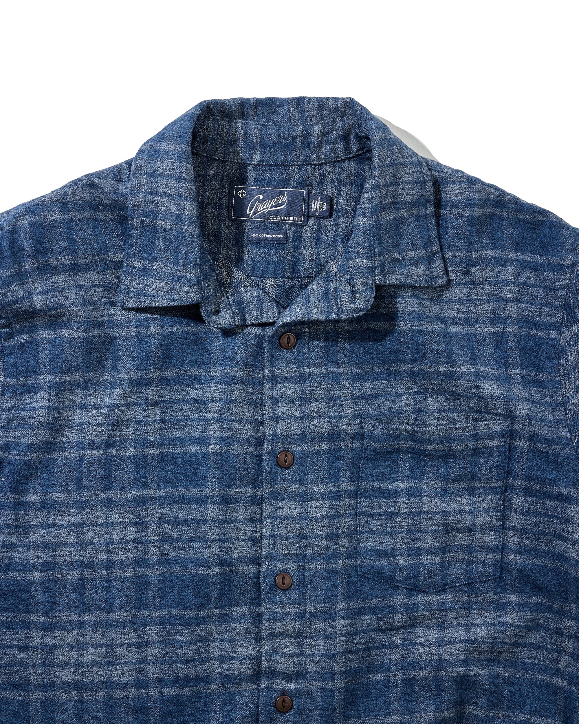 Jaspe Midweight Flannel - Blue Hues