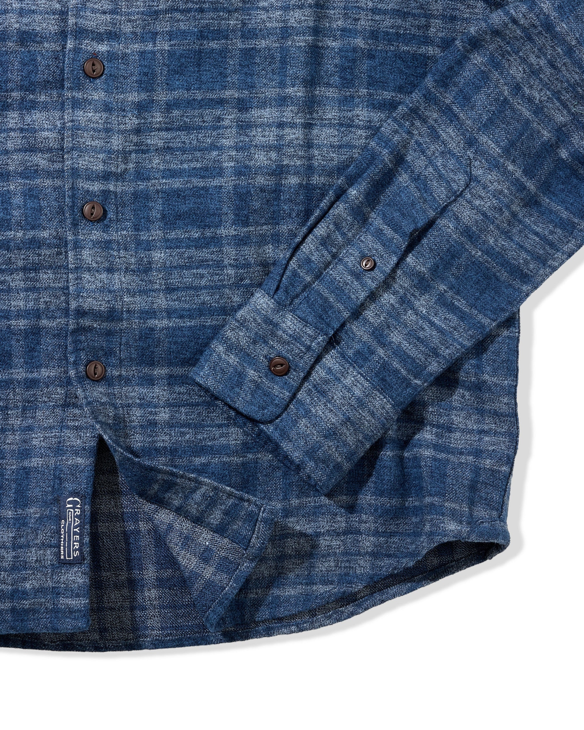 Jaspe Midweight Flannel - Blue Hues